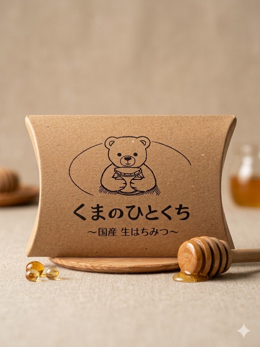 5gスティック蜂蜜のくまのひとくち